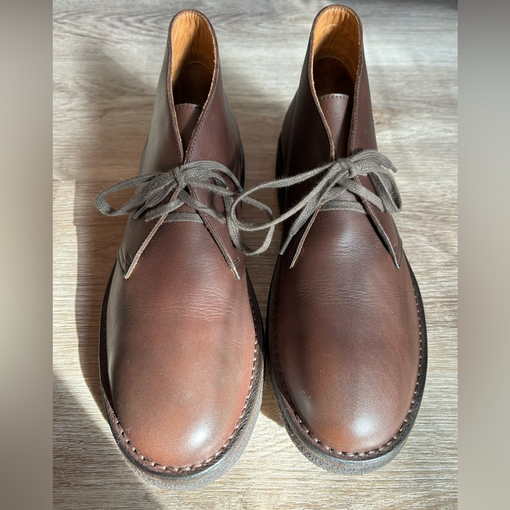 Velasca Italian Calf Leather Chukka Boot, Sz 8